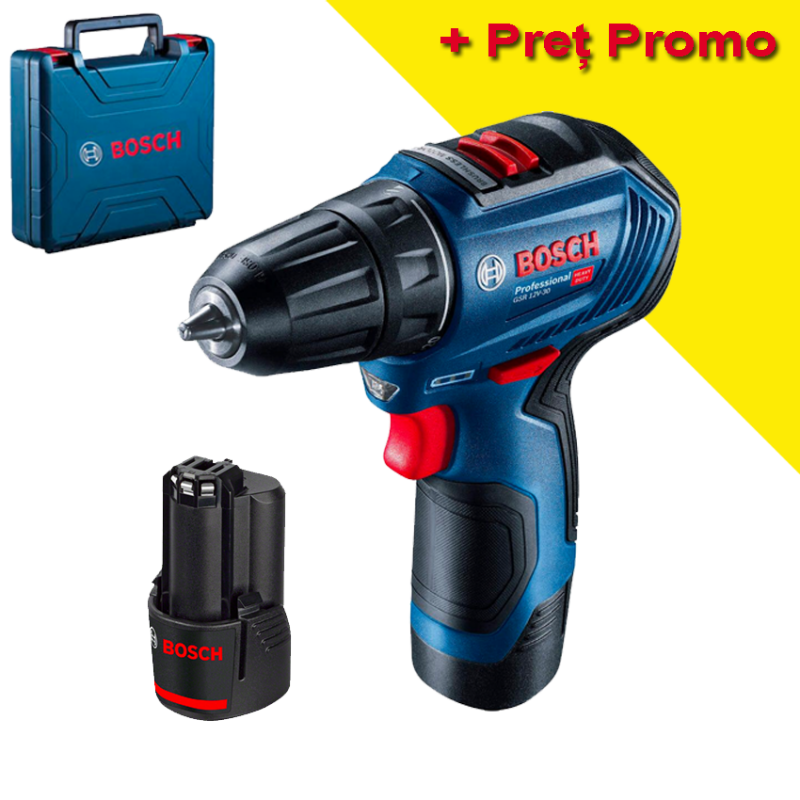 Bosch GSR 12V-30 Masina de gaurit si insurubat